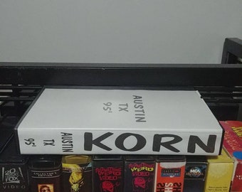 Korn Live VHS Austin TX 1995 Nu Metal Rock Concert