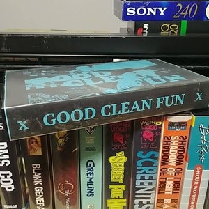 Good Clean Fun VHS Straight Edge Posi Hardcore Punk Rock Concert Live ...
