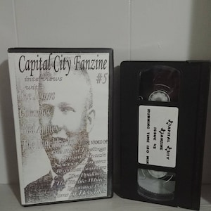 Capital City Fanzine #5 VHS Punk Rock Live & Interviews