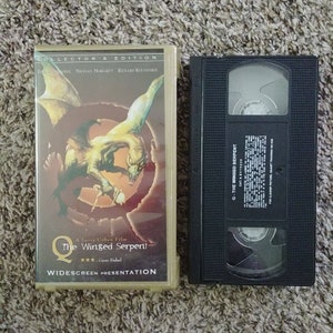 Q - The Winged Serpent (VHS, 1998)  RARE HORROR