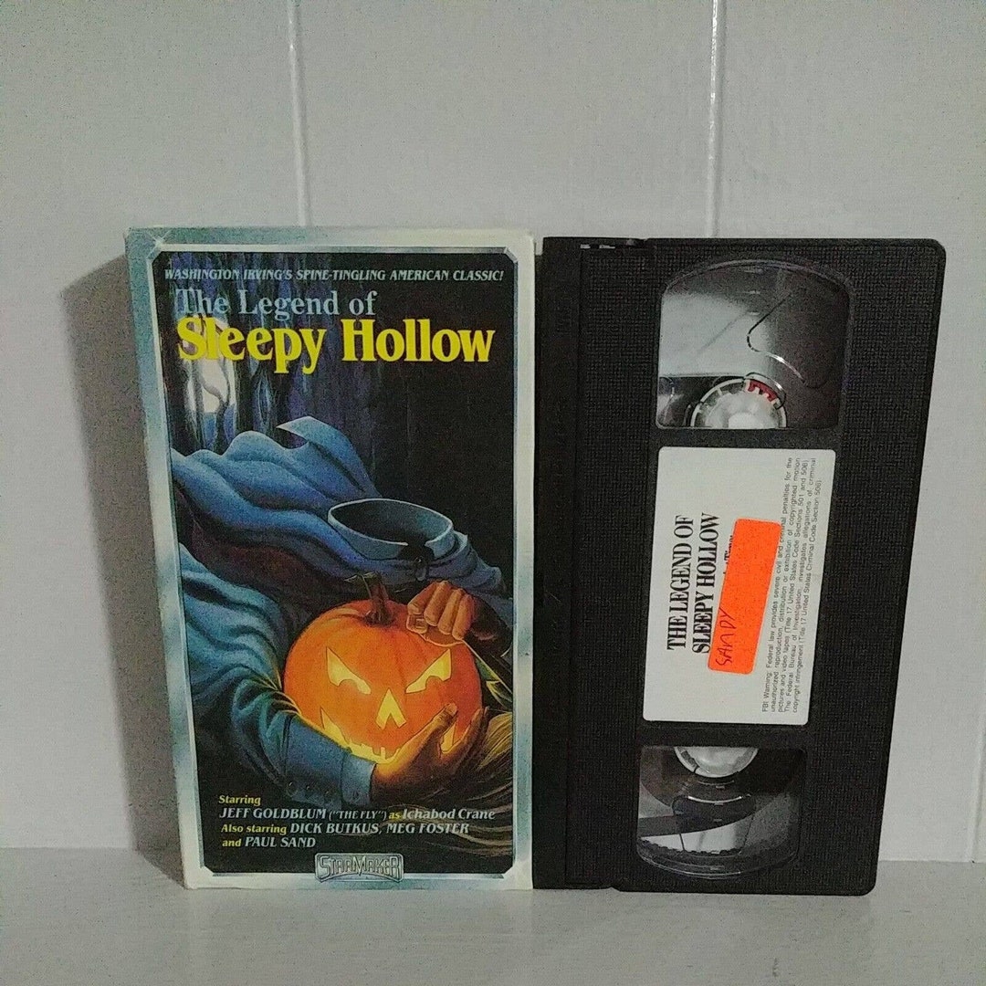 Wishbone The Legend Of Sleepy Hollow Vhs THE LEGEND of Sleepy Hollow VHS 1988 Halloween Horror Jeff - Etsy