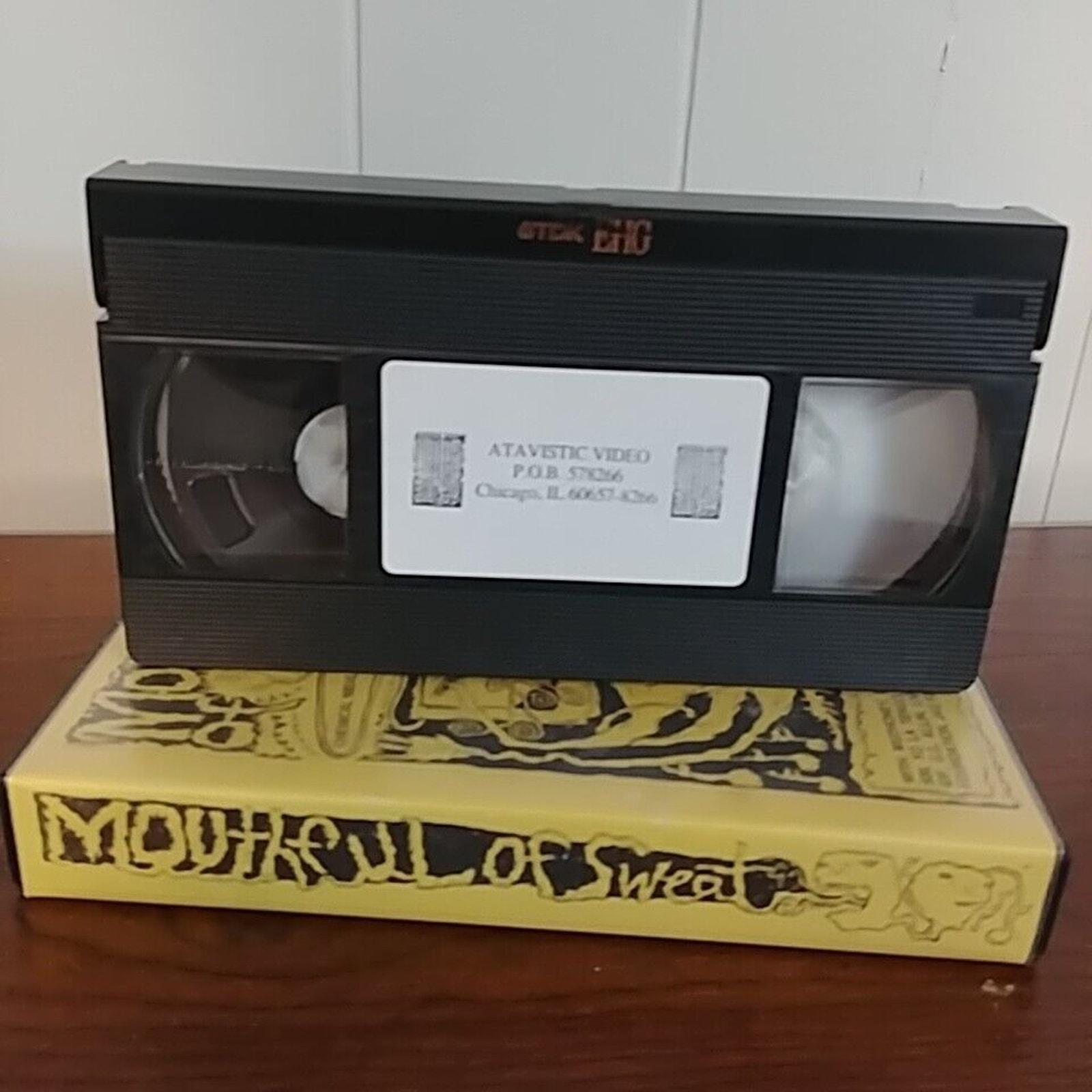 Mouthful of Sweat VHS Chemical Imbalance GG Allin Daniel Johnston 
