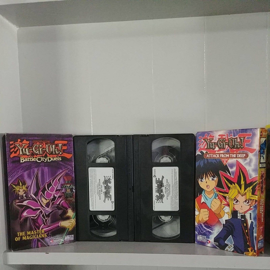 Yu Gi Oh VHS Lot X2 Anime Yugioh Etsy