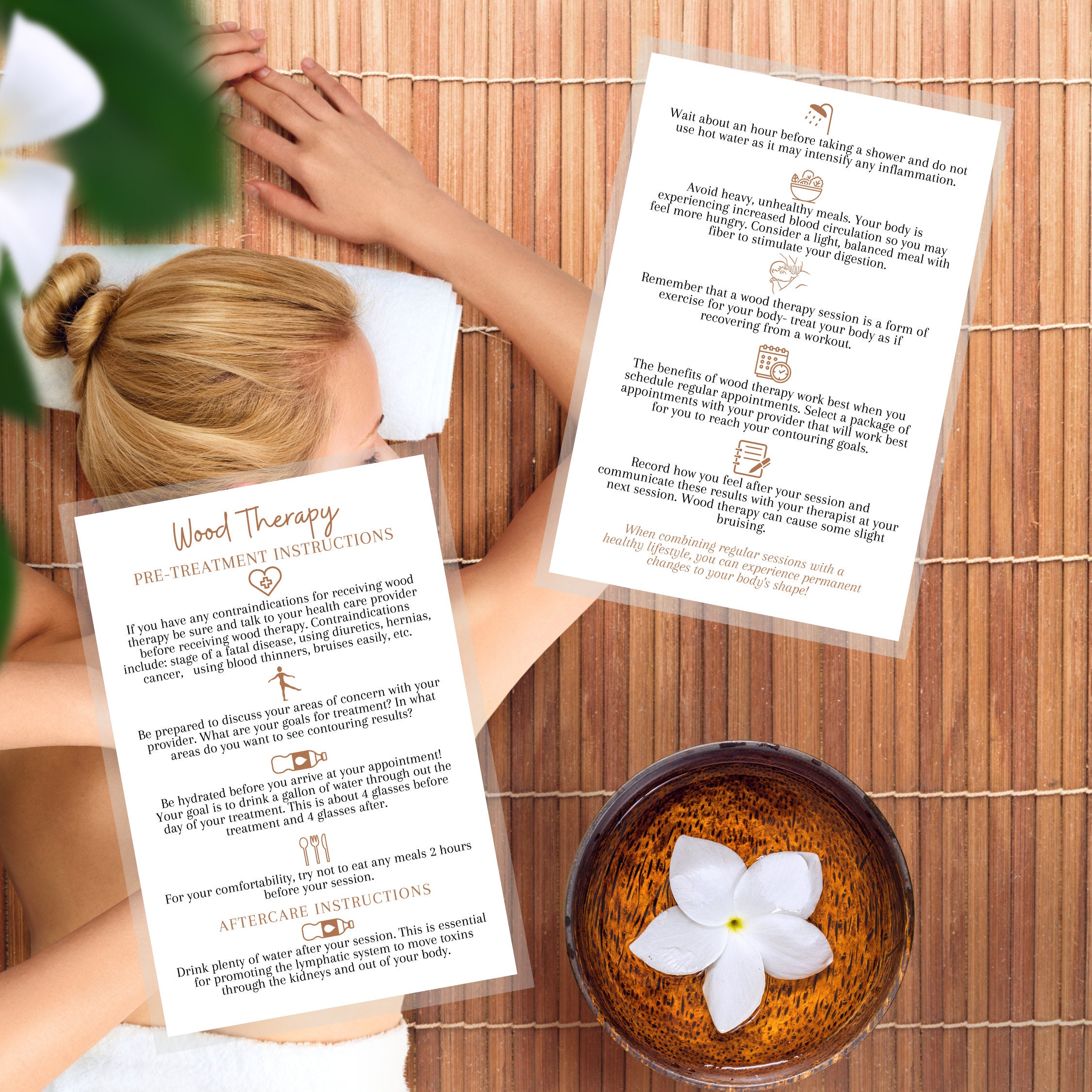 Wood Therapy Body Contouring Pre/post Treatment Care Etsy