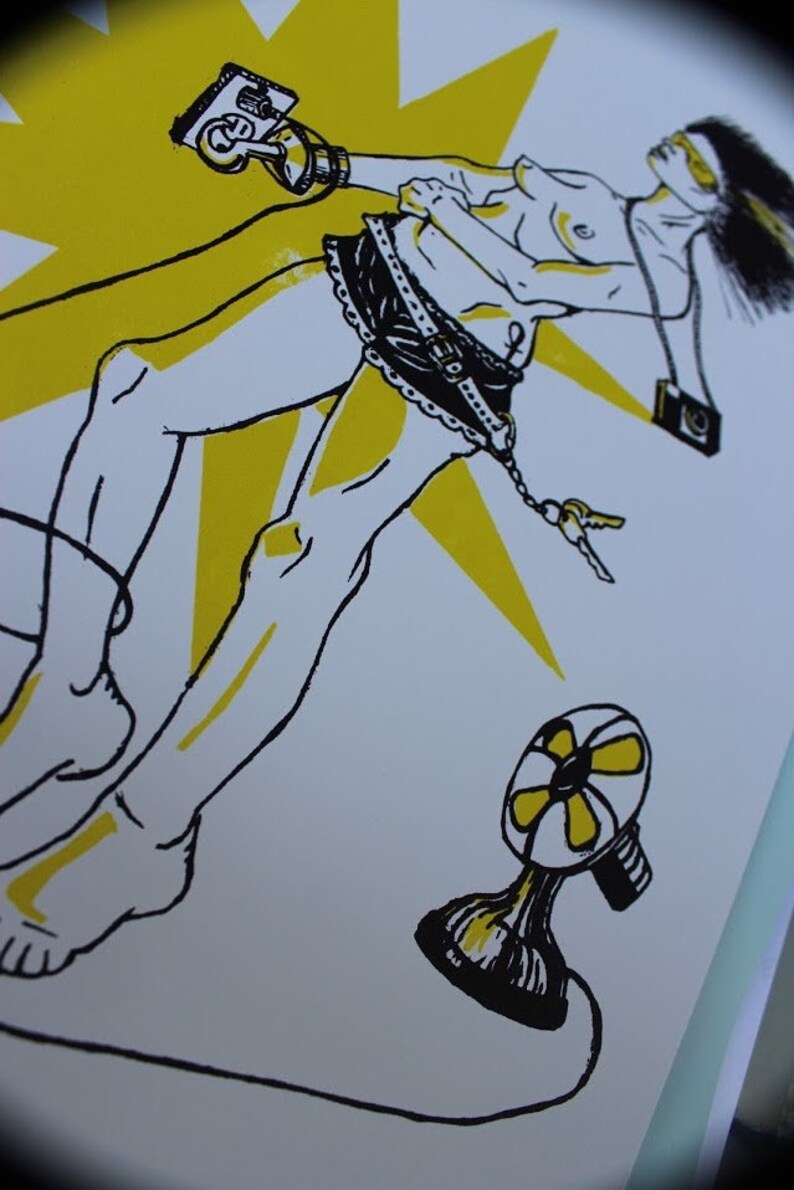 Shocking! Silk Screen Print