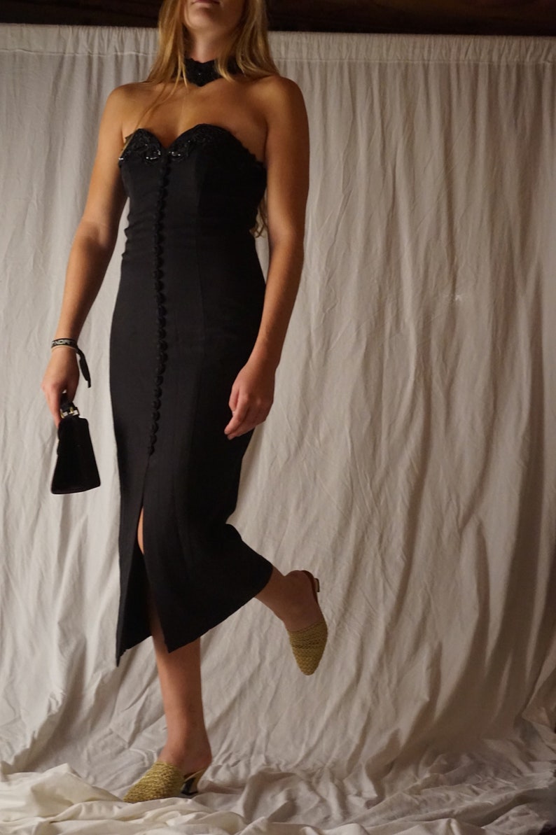 shoulderless prom dress