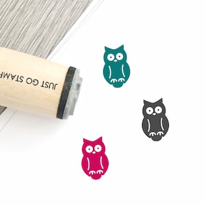 Eule Stempel - ・16mm/20mm/25mm Stempel - Tier Stempel - Eule Stempel