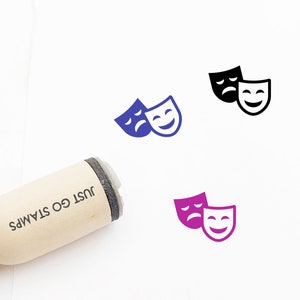 Theaterstempel: 16 mm/20 mm/25 mm rubberstempel - operastempel