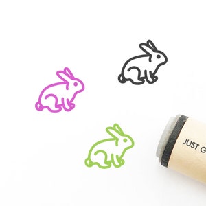 Kaninchen-Stempel - 16mm/20mm/25mm Stempel - Tier Stempel - Hase Stempel
