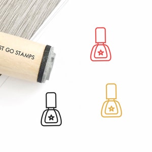 Nagellak rubberstempel - Φ16mm/20mm/25mm Rubber Stempel - Nagellak vormen Stempel
