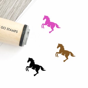 Pferd Stempel - Φ16mm/20mm/25mm Stempel - Tier Stempel - Laufendes Pferd Stempel - Planer Stempel