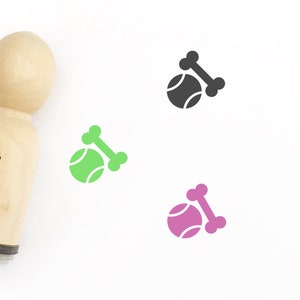 Hund spielen Stempel - 16mm/20mm/25mm Stempel - Hund Spielzeug Stempel - Hund Pflege Stempel