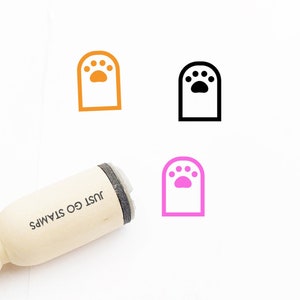Tampon en caoutchouc Paw - Φ16mm/20mm/25mm Tampon en caoutchouc - Timbre pour animaux de compagnie - Timbre-chat - Timbre pour chien