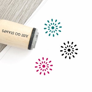 Japanische Kultur Feuerwerk Stempel - Φ16mm/20 mm/25 mm Stempel - Japanische Kultur Stempel -Japanisches Feuerwerk - Wünsche Stempel