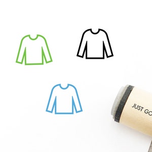 Kleding Rubber Stamp - Φ16mm/20mm/25mm Rubber Stamp - Wasstempel