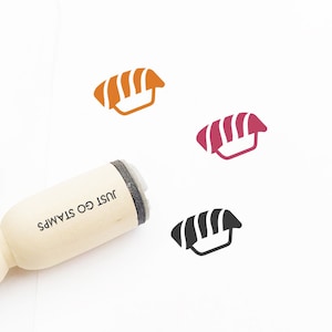 Sushi Rubber Stamp - Φ16mm/20mm/25mm Rubber Stamp - Japanse voedselstempel