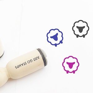 Schafe Stempel - 16mm/20mm/25mm Stempel - Tier Stempel - Lehrer Stempel