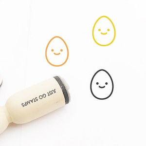 Eierstempel - Φ16mm/20mm/25mm Stempel - Milchstempel - Smile Egg Stempel