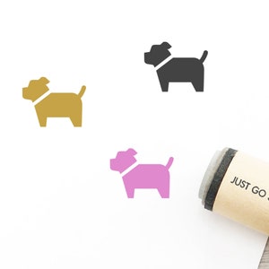 Hund-Stempel - 16mm/20mm/25mm Stempel - Tier Stempel - Haustier Stempel
