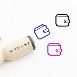 Brieftasche-Stempel - 16mm/20mm/25mm Stempel - Geld-Stempel - Bill-Stempel