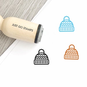 Gestrickte Hut Stempel - 16mm/20mm/25mm Stempel - Hut Stempel