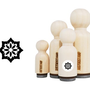 Yoga Rubber Stamp - Laser Engraved Rubber Stamp for Crafting, Stamping, Planners