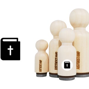 Bibelstempel - Lasergraviertes Stempelgummi zum Basteln, Stempeln, Planern - Holly Bibelstempel