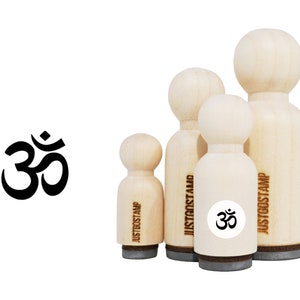Yoga Rubber Stamp - Laser Engraved Rubber Stamp for Crafting, Stamping, Planners