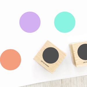 Tampon circulaire - Mini tampon Φ20/30/40 mm - Tampon rond