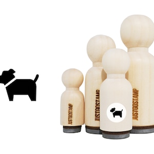 Dog Rubber Stamp - Timbro in gomma inciso al laser per la lavorazione, la stampa, le agende - Timbro per animali - Timbro per animali domestici
