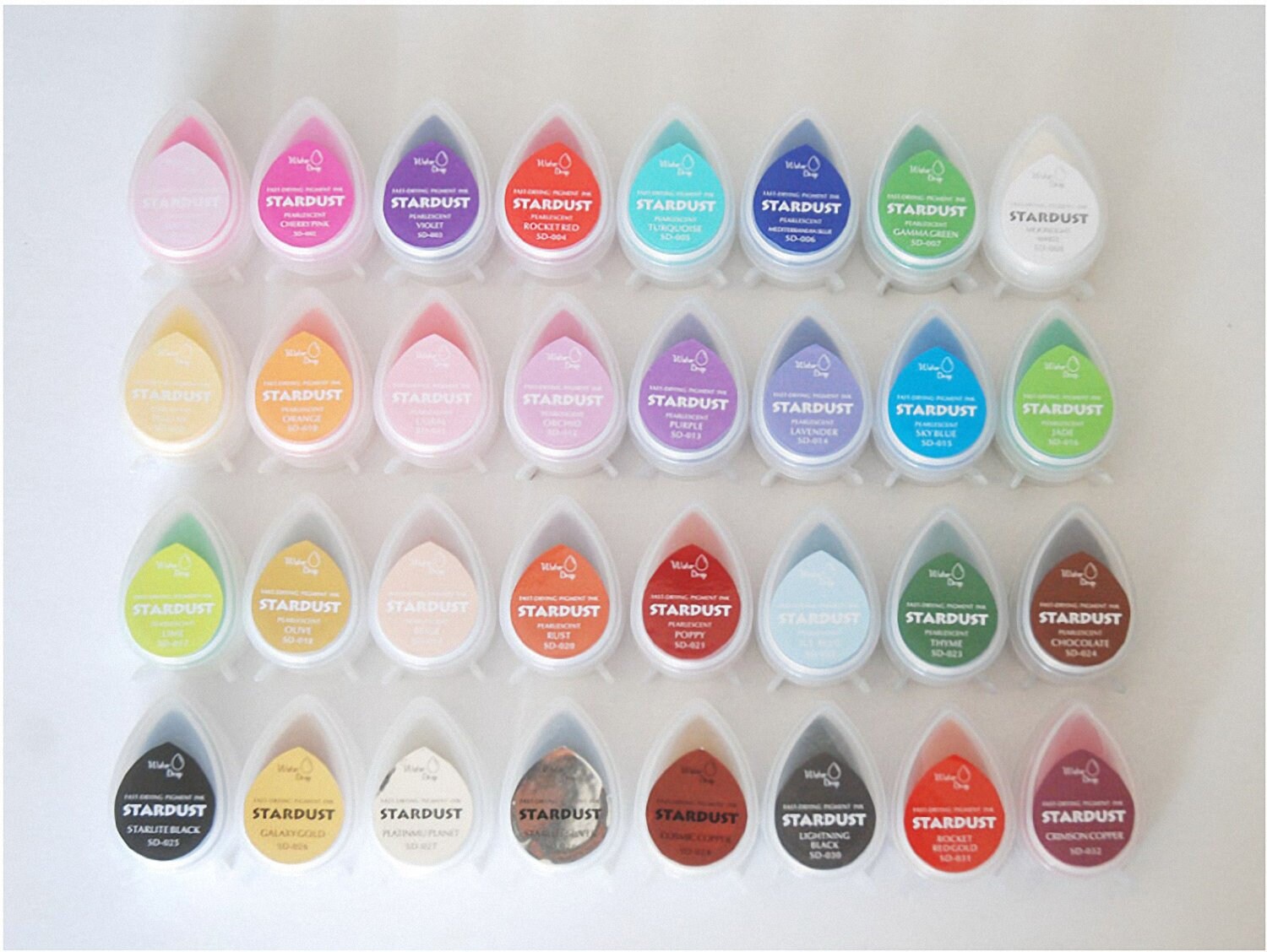 Water Drops Multipurpose ink pad - Stamps ink pad, Craft ink pad, Col…
