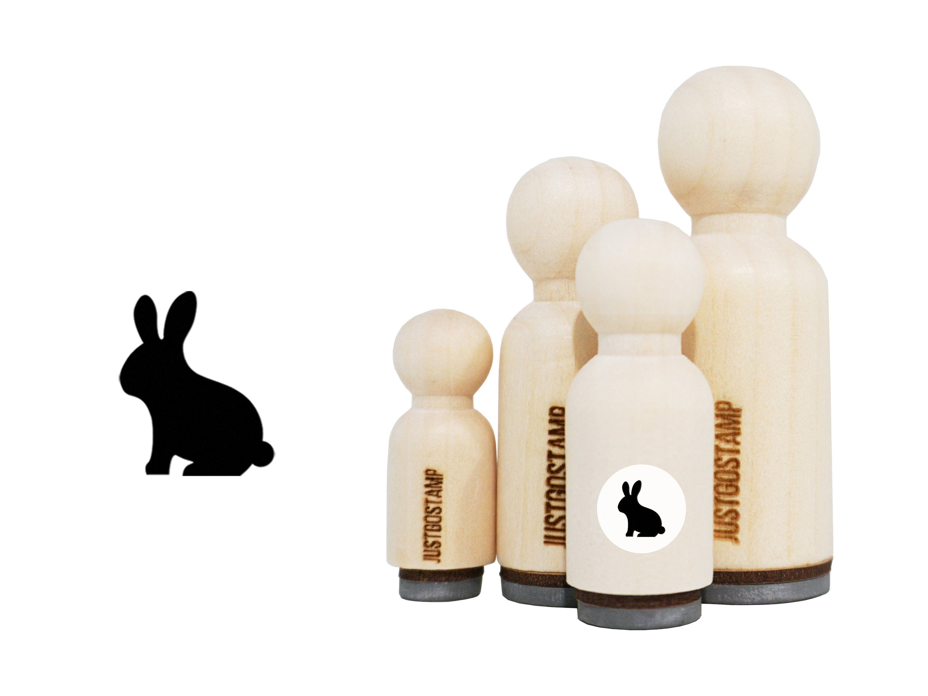 Cheap Rabbit Stamps Rabbit Rubber Stamp - Laser Engraved Rubber Stamp for Crafting ...