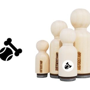Dog Toy Rubber Stamp - Tampon en caoutchouc gravé au laser pour l’artisanat, l’estampage, les planificateurs - Pet Stamp
