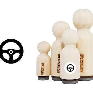 Driving Rubber Stamp - Laser Engraved Rubber Stamp for Crafting, Stamping, Planners