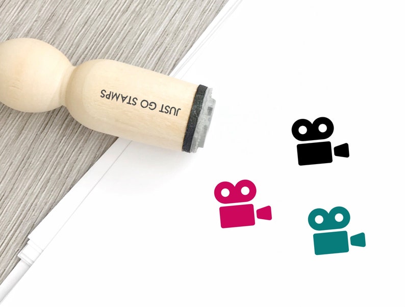 Movie Rubber Stamp Φ16mm/20mm/25mm Rubber Stamp Film Stamp Etsy