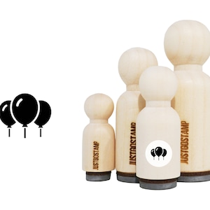 Party Rubber Stamp - Laser Engraved Rubber Stamp for Crafting, Stamping, Planners