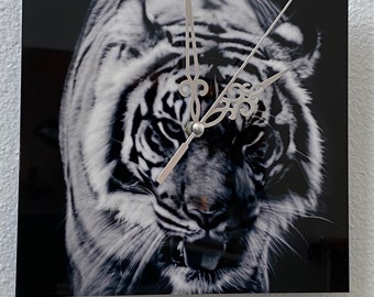 Photography metal wall art clock