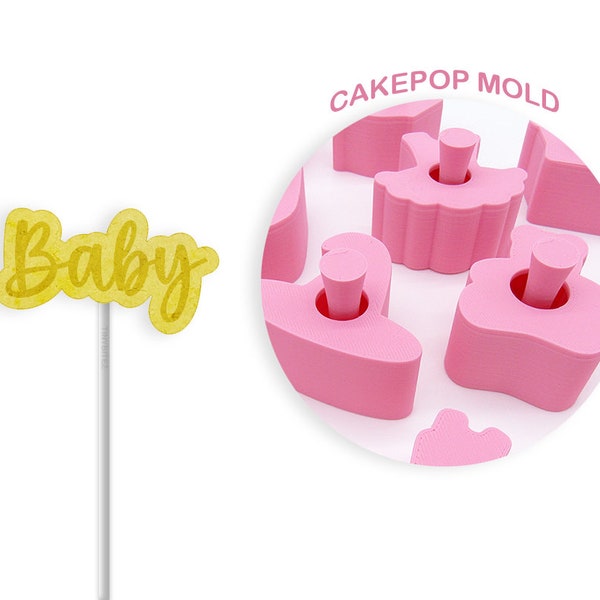 Baby Cake Pop Mold (Embosser Included)