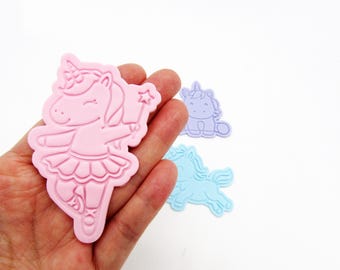 Unicorn Ballerina Cake Pop Mold and Embosser