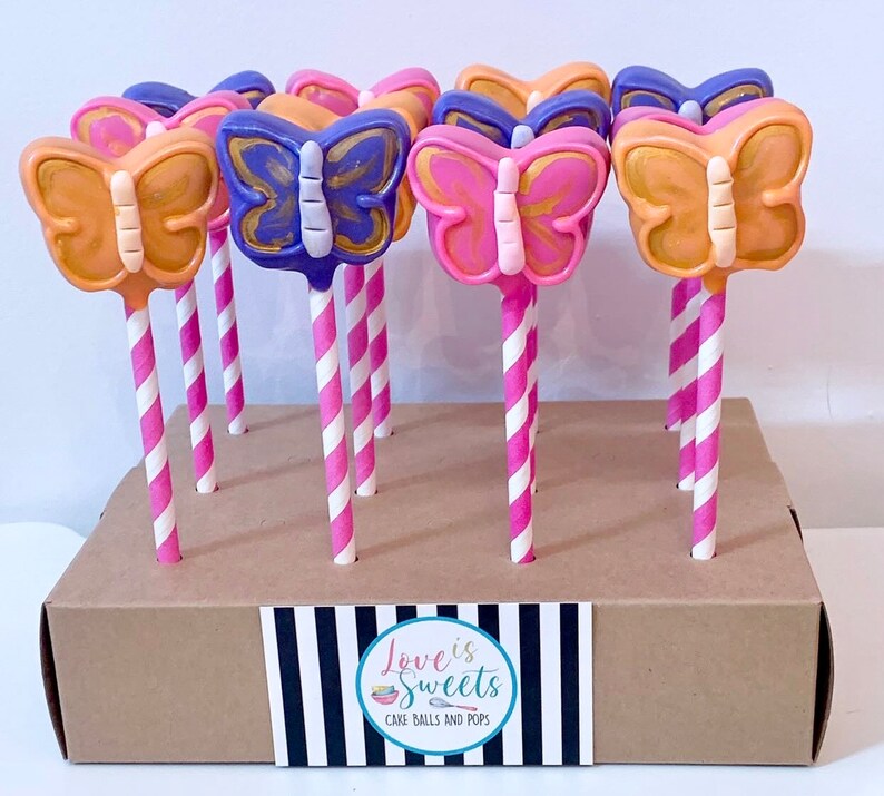 Butterfly Cake Pop Mold Etsy
