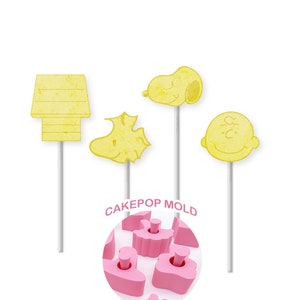 Character Cake Pop Mold (embossers Included)
