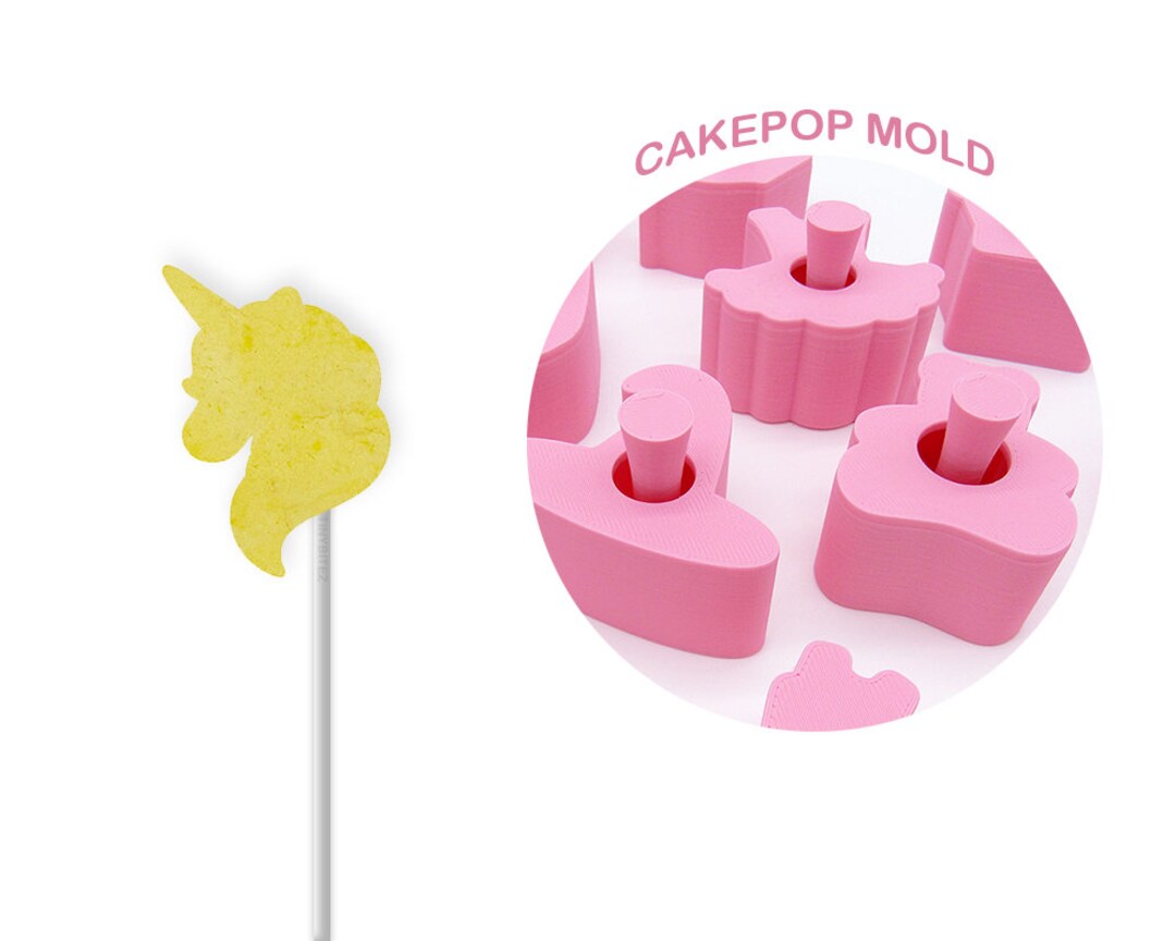 Unicorn Cake Pop Mold Etsy