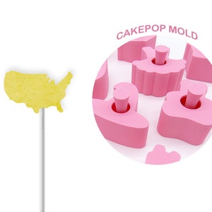 USA Shape Cake Pop Mold
