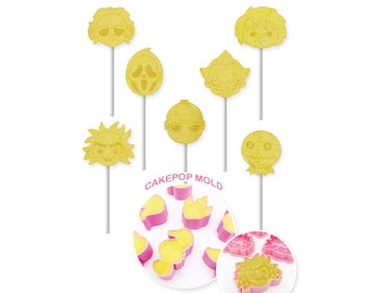 Halloween Character Cake Pop Mold Set