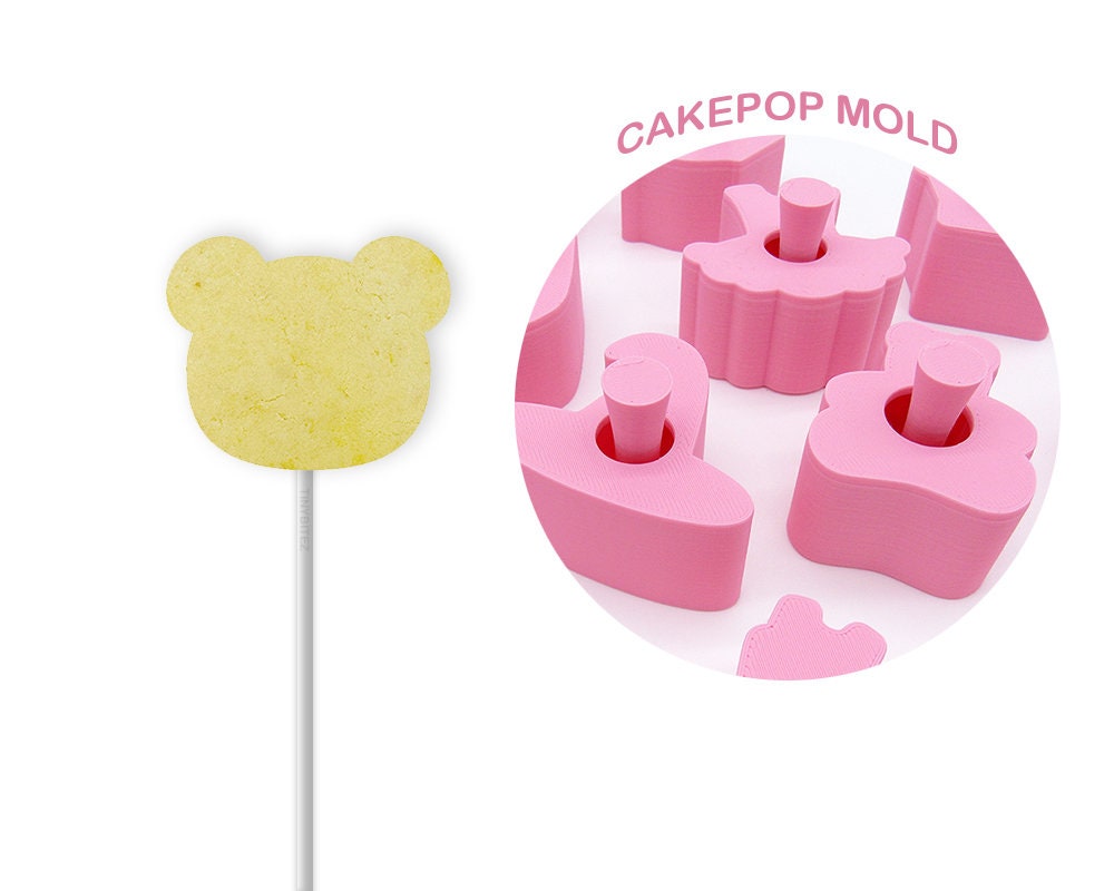 Itty Bitty Teddy Bear Mold – My Little Cakepop, llc