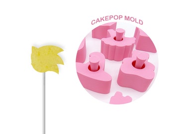 Molde para cake pops con forma de erizo
