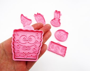 Sponge Character Cake Pop Mold (Embosser Included)