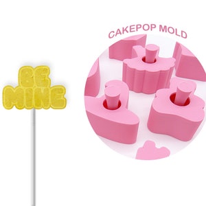 Be Mine Cake Pop Mold (Embosser Included)