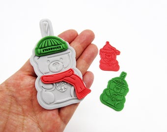 Starbuck Bear Bearista Pop Mold
