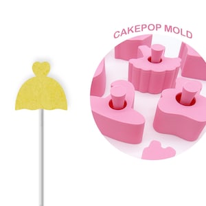 Princess Dress Cake Pop Mold